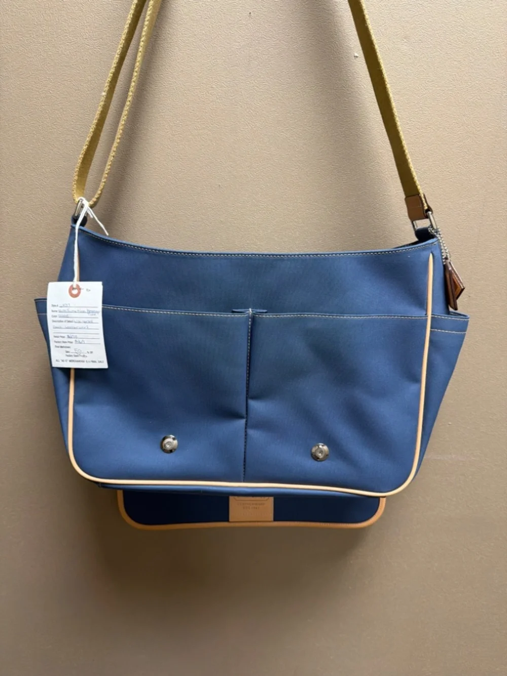 BRAND NEW!! VINTAGE Coach Transatlantic Messenger Bag